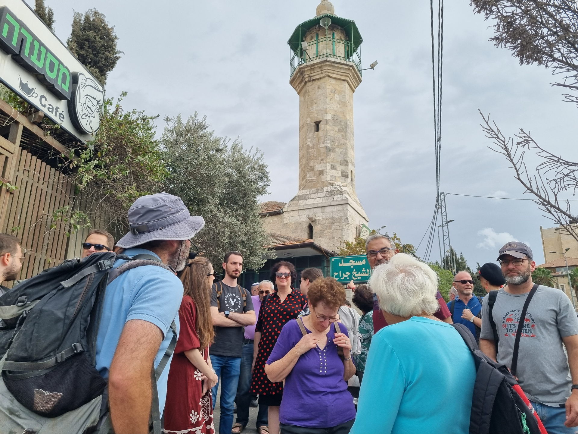 סיור בשייח' ג'ראח